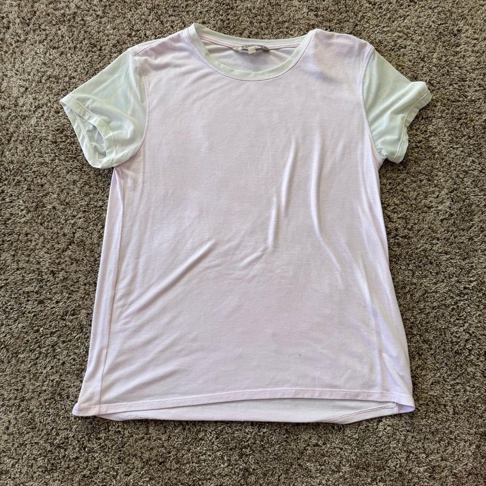 Athleta‎ Lavender Short Sleeve Top